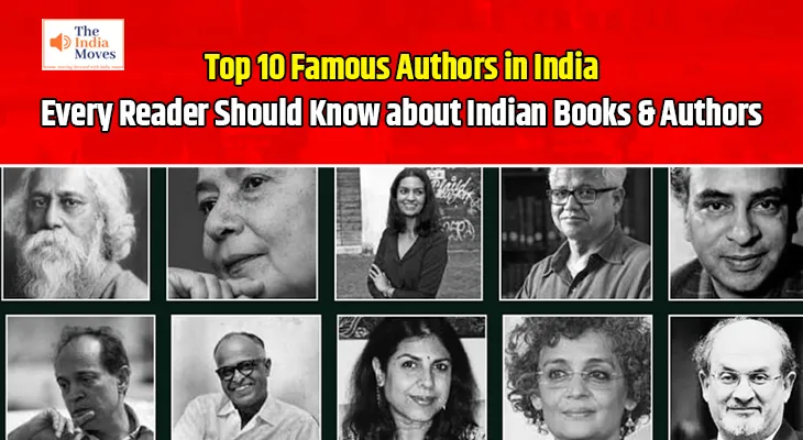 Top 10 Famous Authors in India Every Reader Should Know about Indian Books and Authors